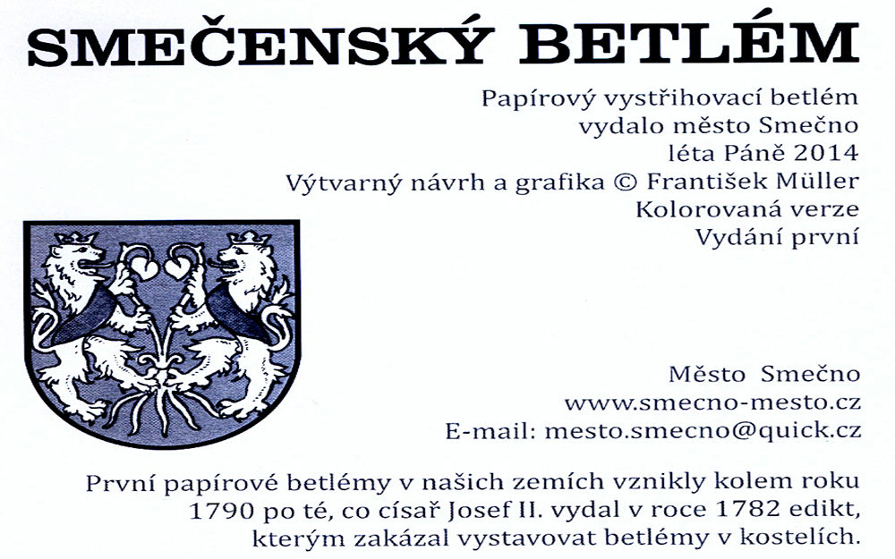 Sme�ensk� betl�m-n�vod