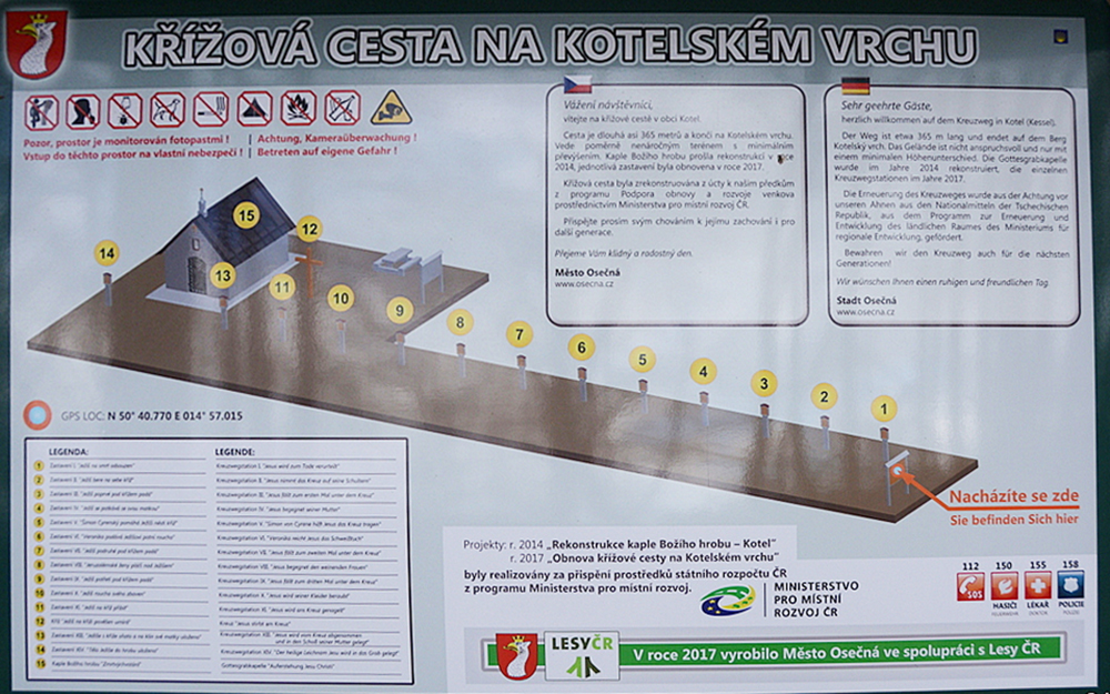 K��ov� cesta od kaple