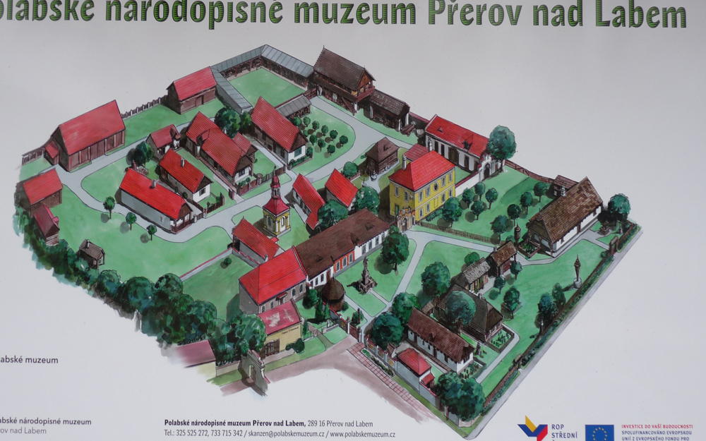 Pl�nek skanzenu