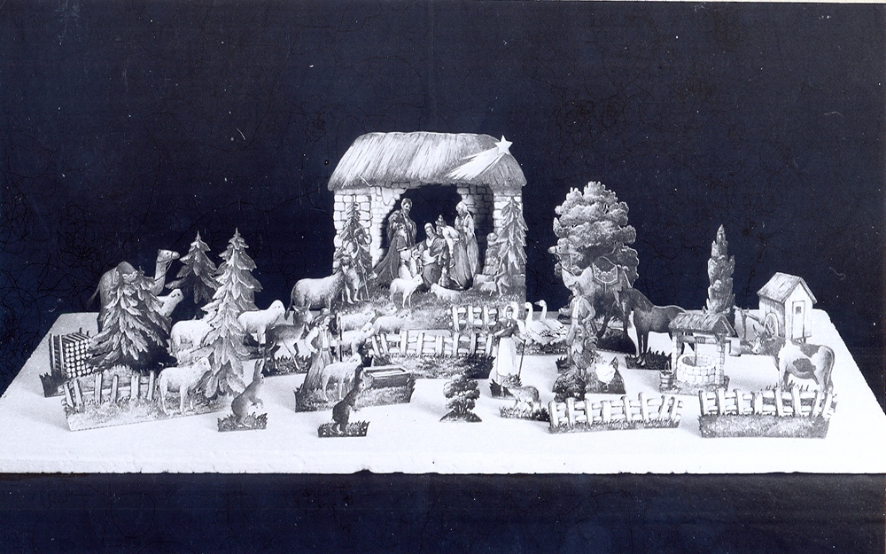 Alte Weihnachtskrippe, Christian K�mpf