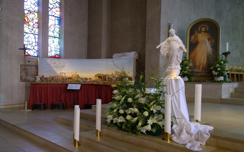 Betl�m v kostele